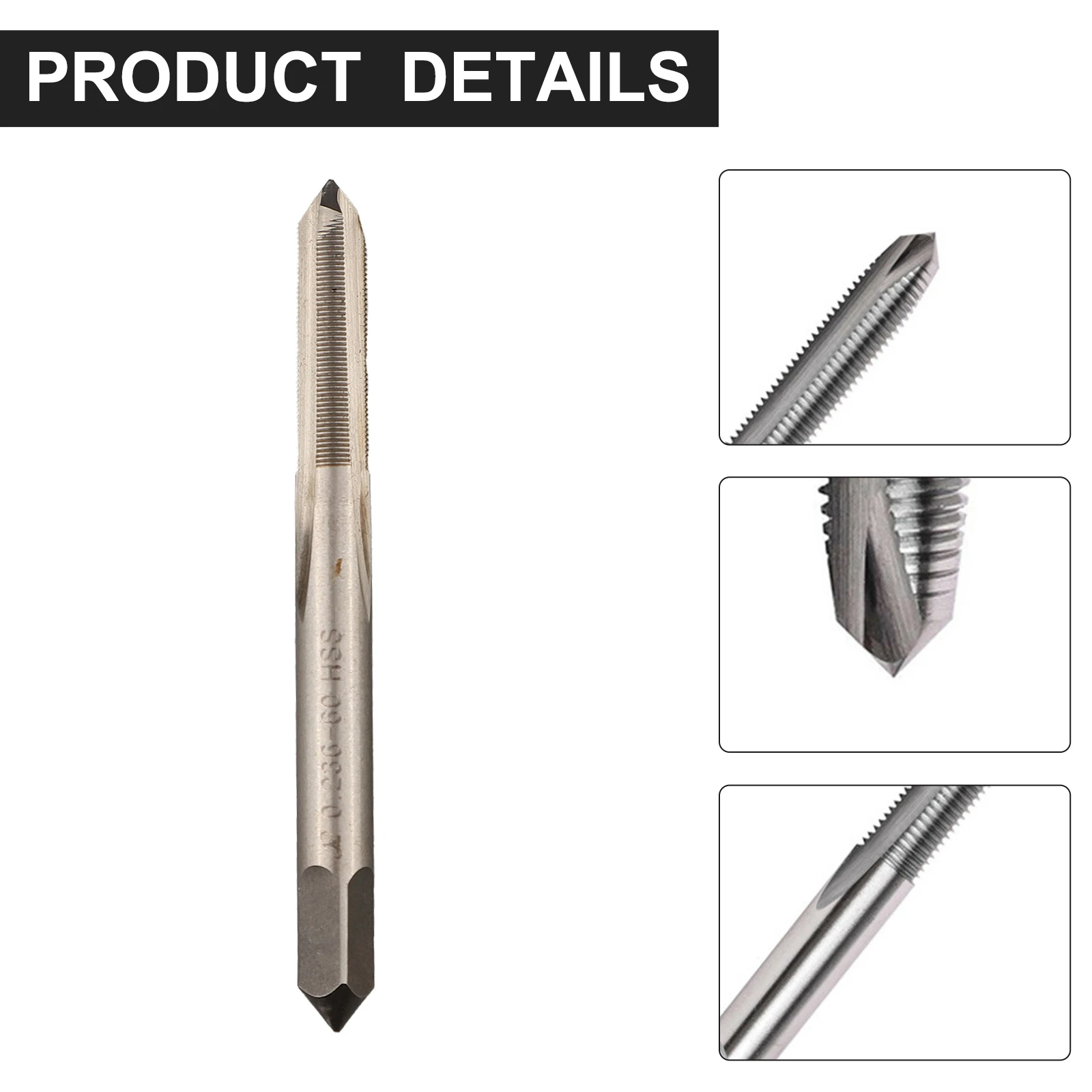 0.236 inch x 60 Threads Per Inch HSS Tap with 3-Flute Construction for Reliable Thread Cutting in Metalworking Projects
0.236 inch x 60 Threads Per Inch HSS Tap with 3-Flute Construction for Reliable Thread Cutting in Metalworking Projects