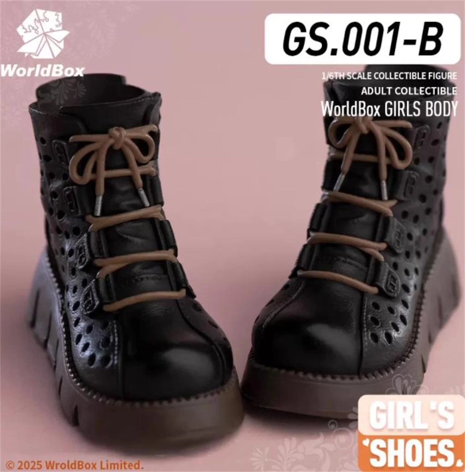 Worldbox 1/6 gs001 Casual Boots Shoes Model Fit 12'' Female Soldier Fit 12'' Female Action Figue BodyFemale figure Model toy
Worldbox 1/6 gs001 Casual Boots Shoes Model Fit 12'' Female Soldier Fit 12'' Female Action Figue BodyFemale figure Model toy