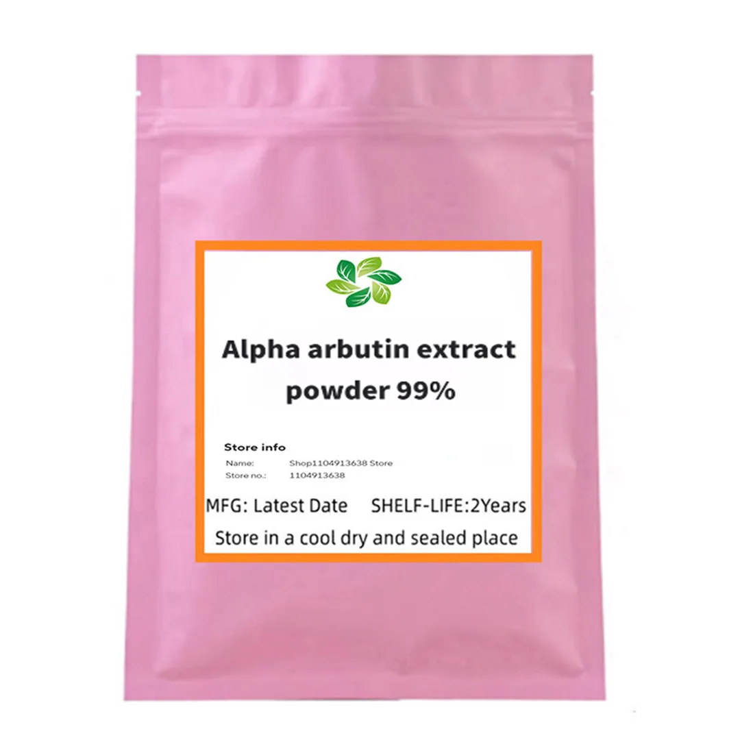 Arbutin Extract Powder 99% For Skin Whitening Cosmetic 100gram
Arbutin Extract Powder 99% For Skin Whitening Cosmetic 100gram