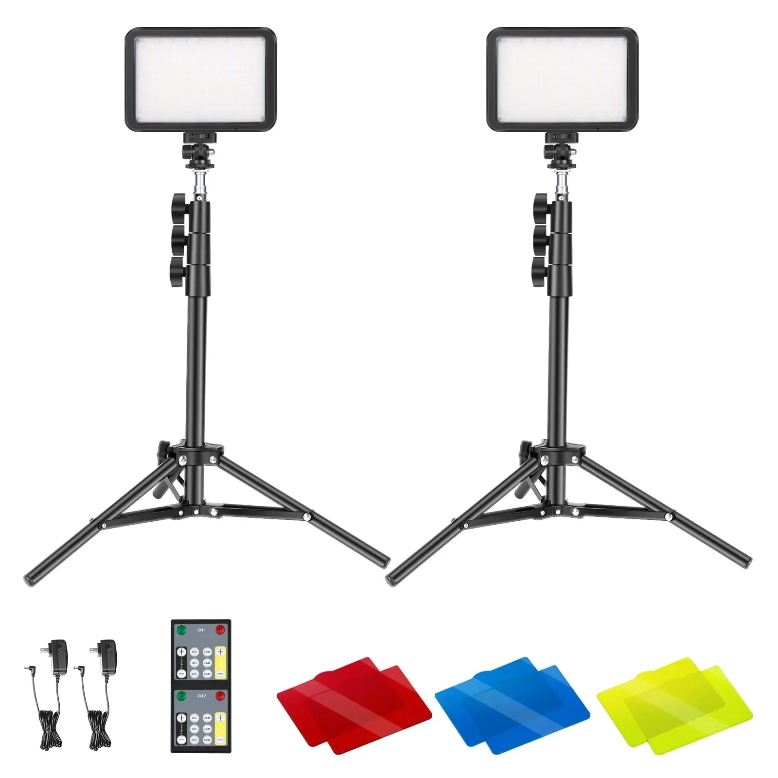 Neewer Conference Lighting Kit With Remote Control For Zoom Call Meeting/Remote Working/Live Streaming, Dimmable LED Video Light
Neewer Conference Lighting Kit With Remote Control For Zoom Call Meeting/Remote Working/Live Streaming, Dimmable LED Video Light
