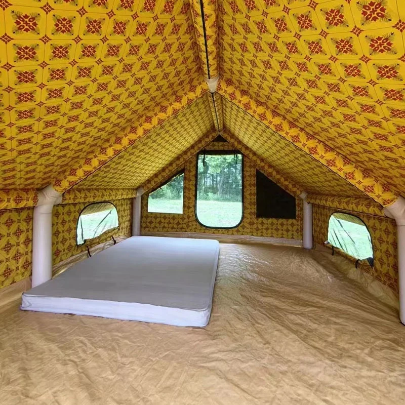 Outdoor Camping Inflatable Tent Waterproof Oxford Fabric Canvas Tent Middle East Arabian Desert Tent for 5-20 People
Outdoor Camping Inflatable Tent Waterproof Oxford Fabric Canvas Tent Middle East Arabian Desert Tent for 5-20 People