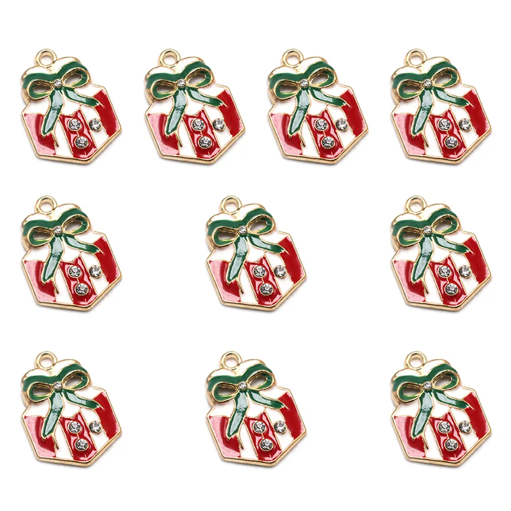 10pcs Colorful Alloy Pendants Earrings Charms Diy Jewelry Making Accessories Gift Box Durable Set For Necklace Bracelet Keychain 
10pcs Colorful Alloy Pendants Earrings Charms Diy Jewelry Making Accessories Gift Box Durable Set For Necklace Bracelet Keychain