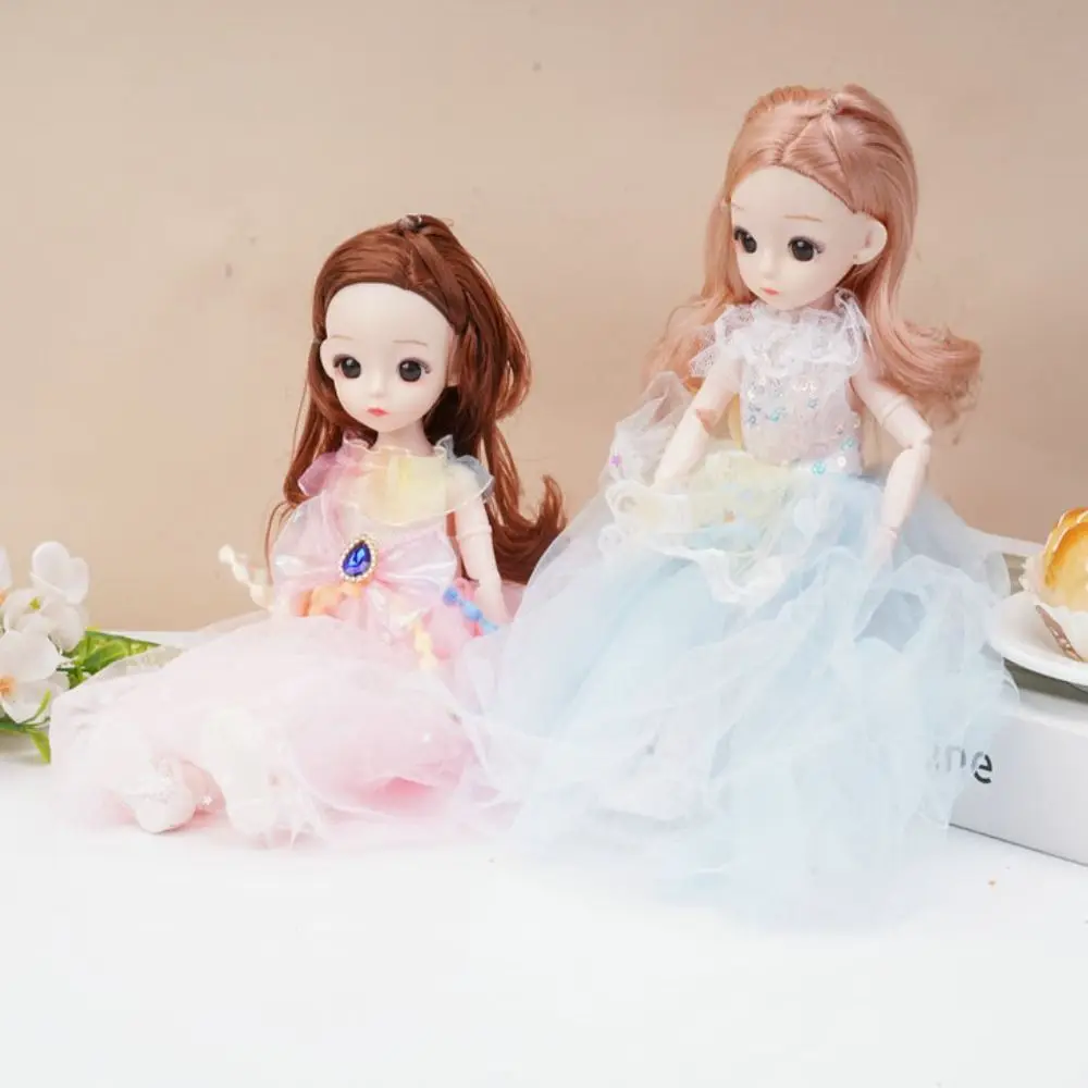Attractive Eyes 30cm Doll with Clothes Long Hair with Wig Make Up Princess Dress Up Dolls Elegant Ball Jointed
Attractive Eyes 30cm Doll with Clothes Long Hair with Wig Make Up Princess Dress Up Dolls Elegant Ball Jointed