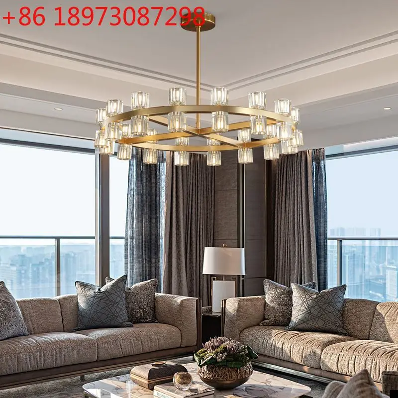 Postmodern crystal chandelier Nordic simple living room Hong Kong light luxury dining room bedroom light
Postmodern crystal chandelier Nordic simple living room Hong Kong light luxury dining room bedroom light