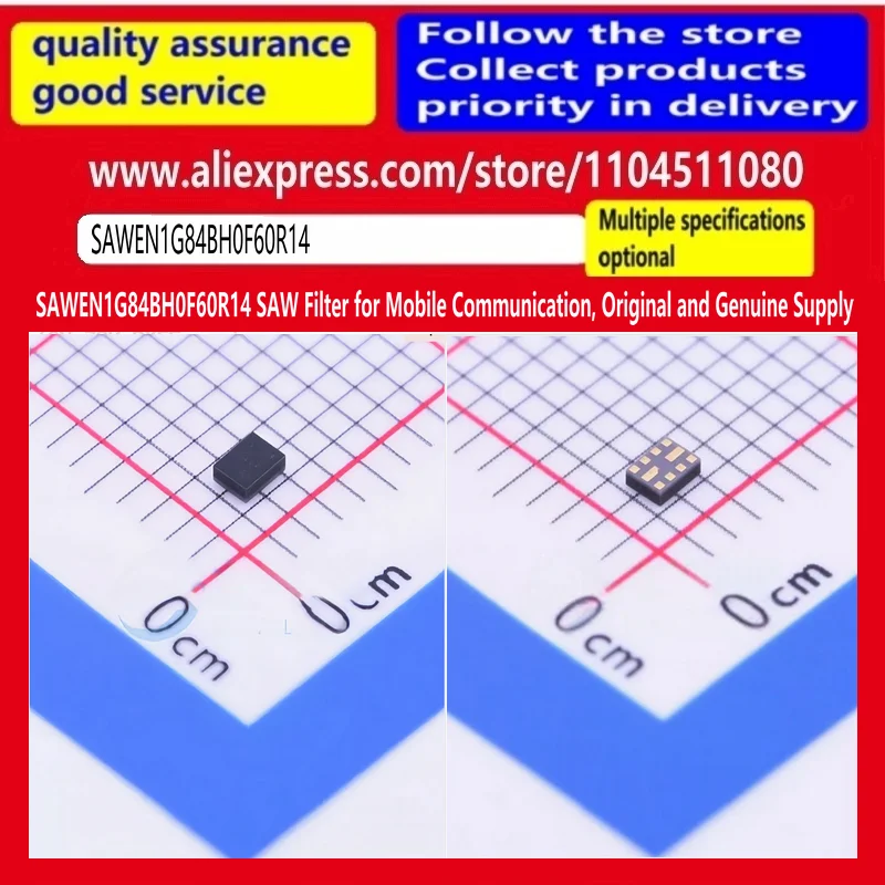 10pcs/ SAWEN1G84BH0F60R14 SAW Filter for Mobile Communication, Original and Genuine Supply SAWEN1G84BH0F60R
10pcs/ SAWEN1G84BH0F60R14 SAW Filter for Mobile Communication, Original and Genuine Supply SAWEN1G84BH0F60R