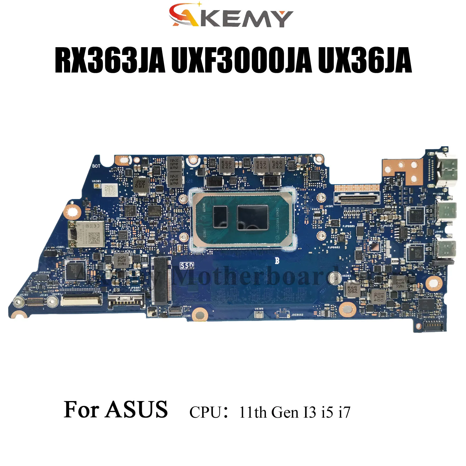 UX363EA Mainboard For ASUS Zenbook Flip 13 OLED UX363E BX363EA RX363EA Laptop Motherboard I5 I7 11th Gen 8GB/RAM 100% tested
UX363EA Mainboard For ASUS Zenbook Flip 13 OLED UX363E BX363EA RX363EA Laptop Motherboard I5 I7 11th Gen 8GB/RAM 100% tested
