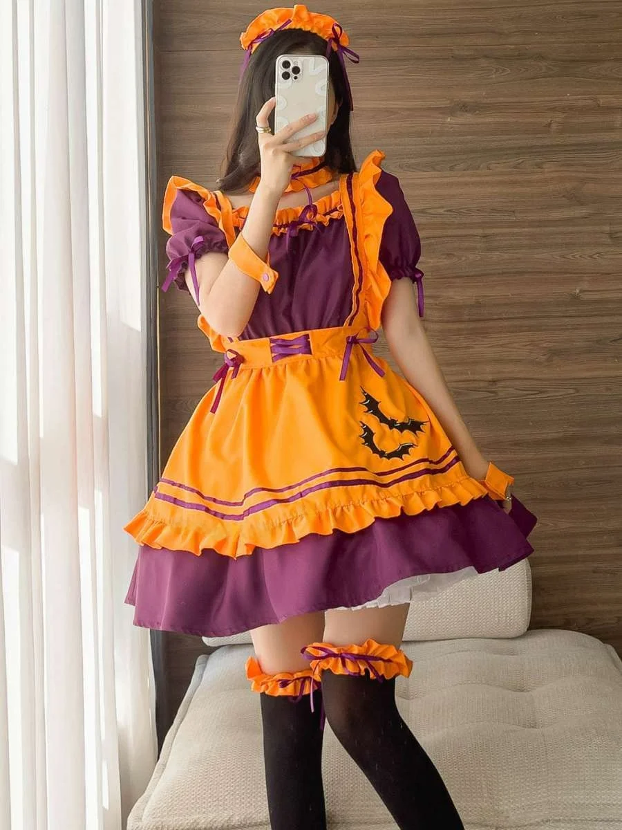 Вышивка Хэллоуин Горничная orm Ресторан Waitr Аниме Костюм для выступлений Полиэстер Материал Традиционная китайская сцена O...
Вышивка Хэллоуин Горничная orm Ресторан Waitr Аниме Костюм для выступлений Полиэстер Материал Традиционная китайская сцена O...