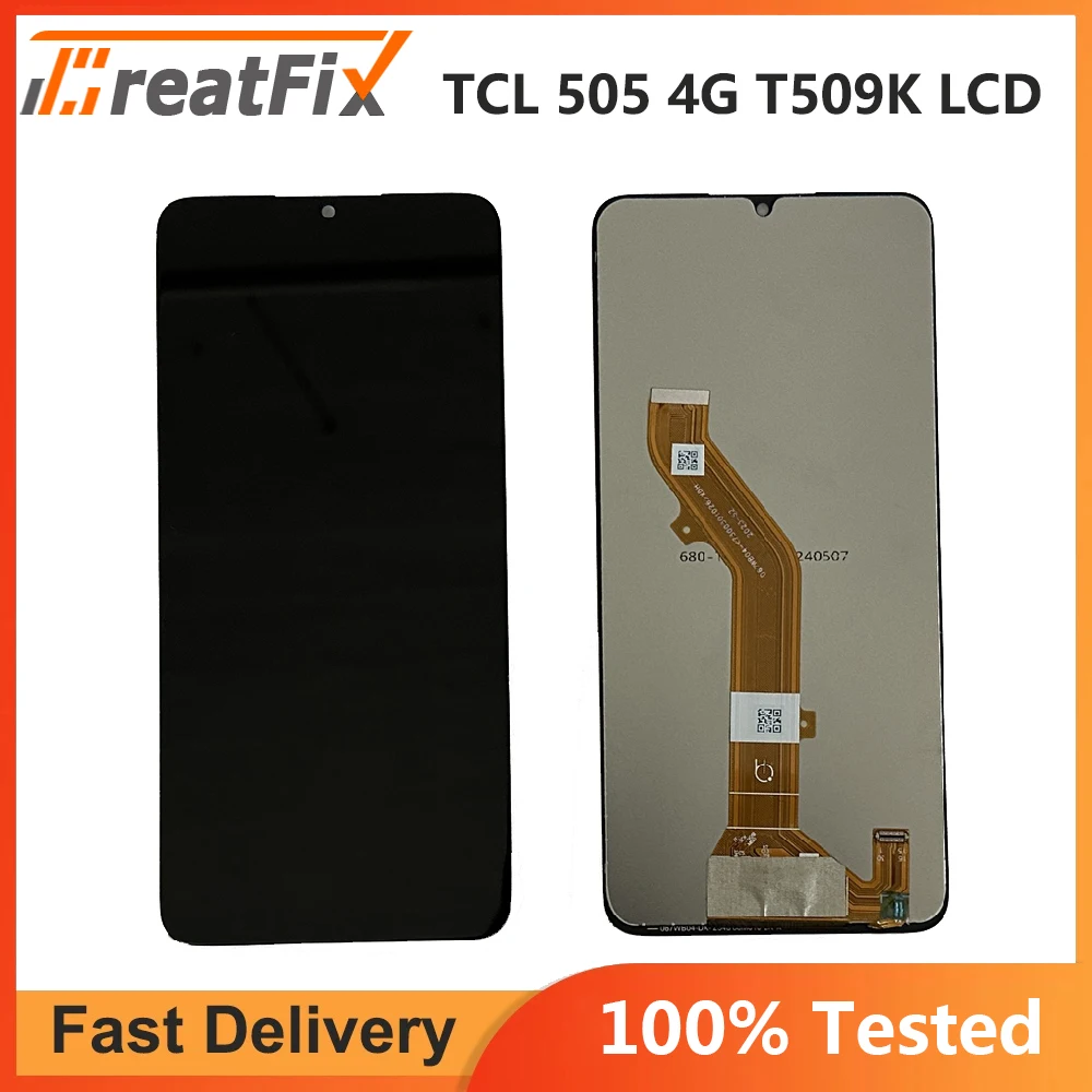 Оригинальный протестированный 6,75 "для TCL 505 4G T509K ЖК-экран сенсорной панели дигитайзер для TCL 505 T509K 4G ЖК-дисплейesnor
Оригинальный протестированный 6,75 "для TCL 505 4G T509K ЖК-экран сенсорной панели дигитайзер для TCL 505 T509K 4G ЖК-дисплейesnor