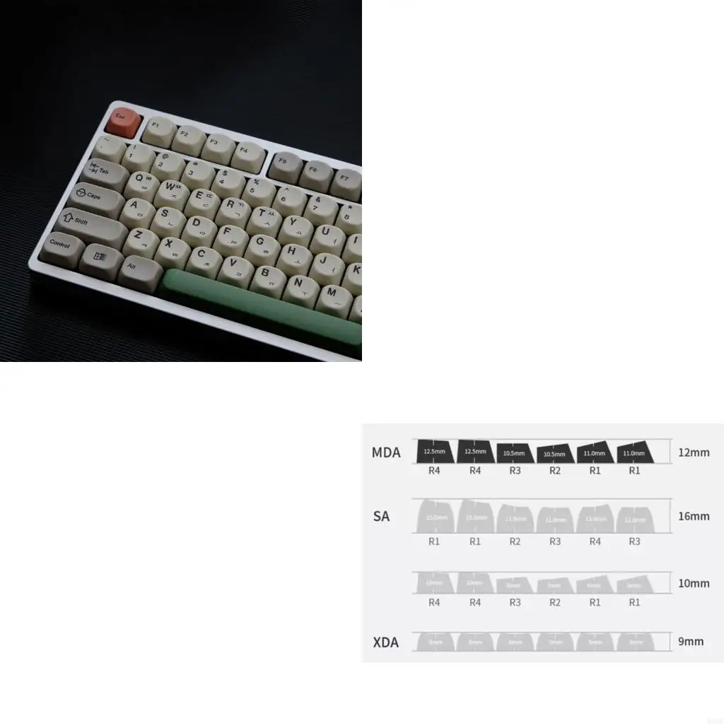 139 Ключ MOA Retro Keycap Set Retro 9009 Тема для механических клавишных клавиш 83CF 
139 Ключ MOA Retro Keycap Set Retro 9009 Тема для механических клавишных клавиш 83CF
