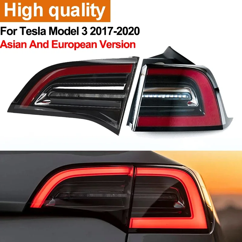 For Car Rear Warming Brake Lamp Rear Tail Lamp 1077401 1077398 For Tesla Model 3 2017-2020 Asian And European Version
For Car Rear Warming Brake Lamp Rear Tail Lamp 1077401 1077398 For Tesla Model 3 2017-2020 Asian And European Version