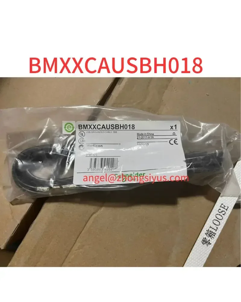 New USB programming cable BMXXCAUSBH018
New USB programming cable BMXXCAUSBH018