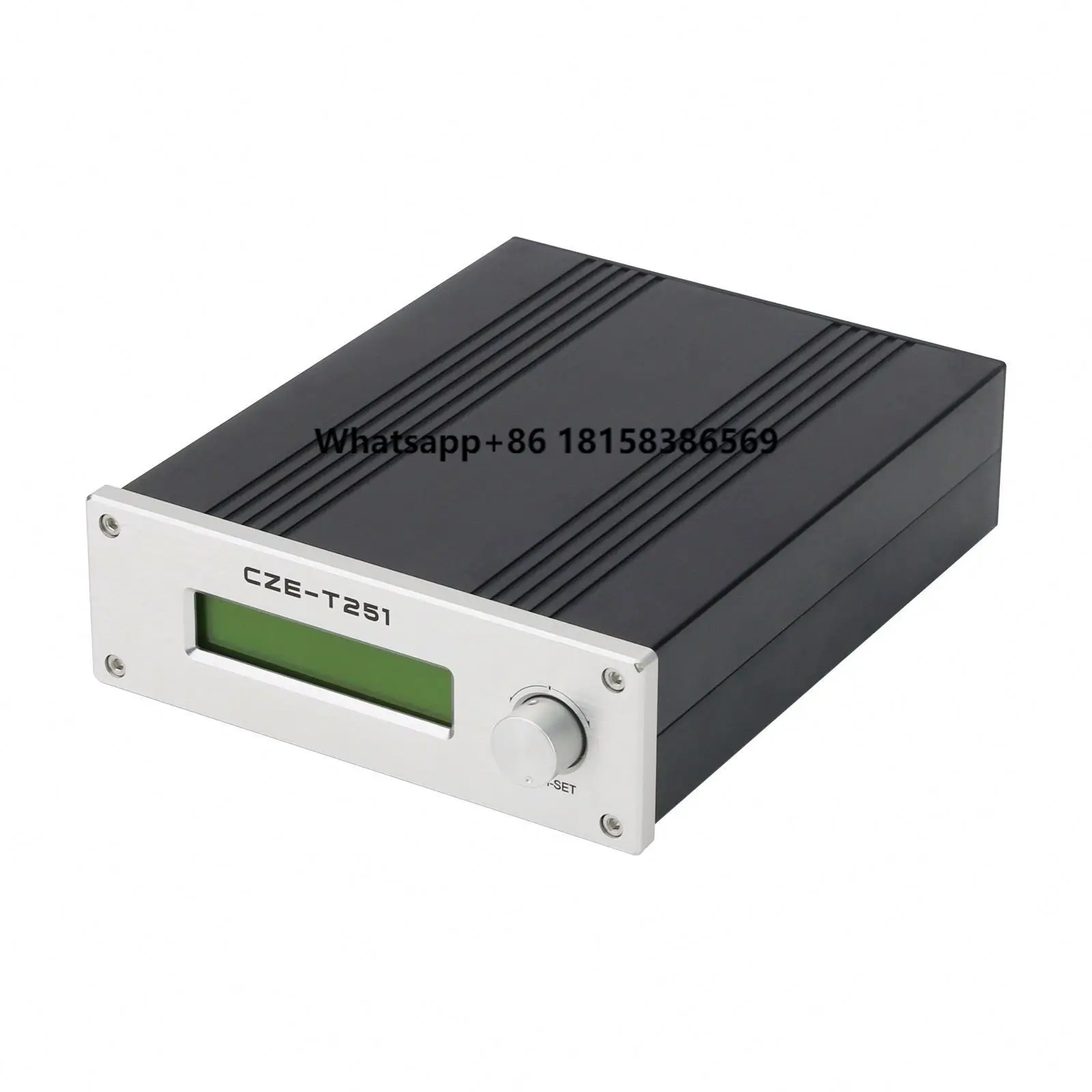12V CZE-T251 0-25W 87-108MHz Wireless Stereo PLL Broadcast Station FM Transmitter
12V CZE-T251 0-25W 87-108MHz Wireless Stereo PLL Broadcast Station FM Transmitter