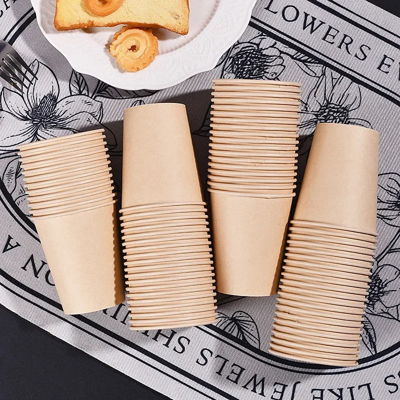 50PCS/Pack 250ml disposable coffee cups for takeout, thickened paper cups for milk tea, drinking cups, disposable paper cups
50PCS/Pack 250ml disposable coffee cups for takeout, thickened paper cups for milk tea, drinking cups, disposable paper cups