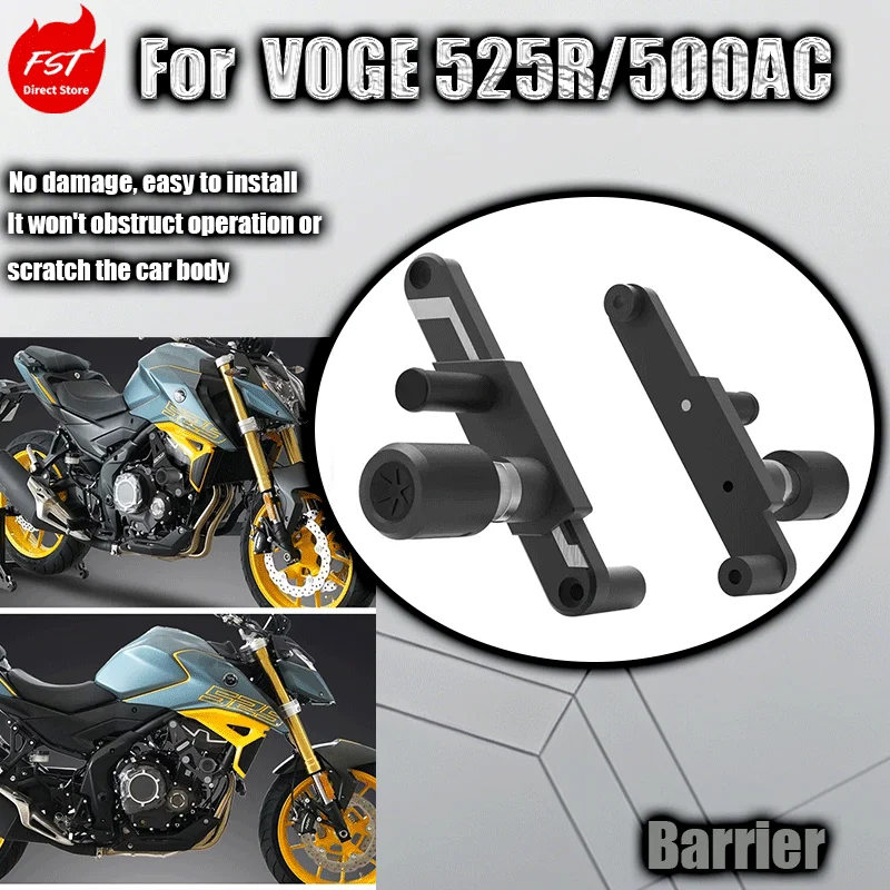 Fits VOGE 525R Crash Bar Anti-fall Sliders Bumper, VOGE 500AC Racing Protection Modification Parts
Fits VOGE 525R Crash Bar Anti-fall Sliders Bumper, VOGE 500AC Racing Protection Modification Parts