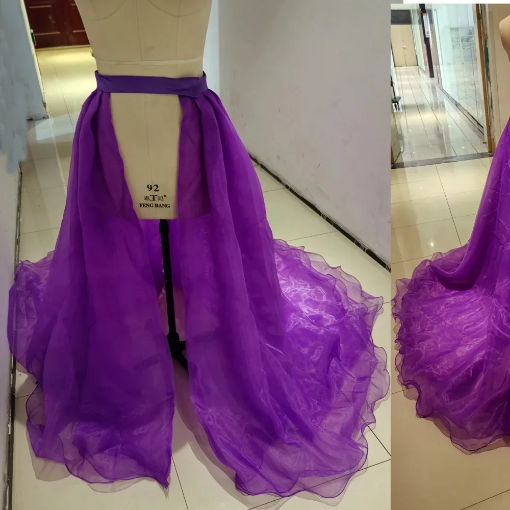 Removeable Organza Skirt For Wedding Dress Drag Prom Party Train Skirt
Removeable Organza Skirt For Wedding Dress Drag Prom Party Train Skirt