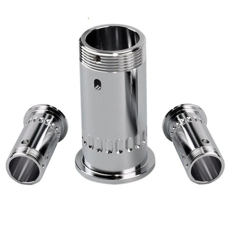CNC Machined Flange & Bushing Precision Stainless Steel Custom Industrial Engineering Components Polished Surface
CNC Machined Flange & Bushing Precision Stainless Steel Custom Industrial Engineering Components Polished Surface
