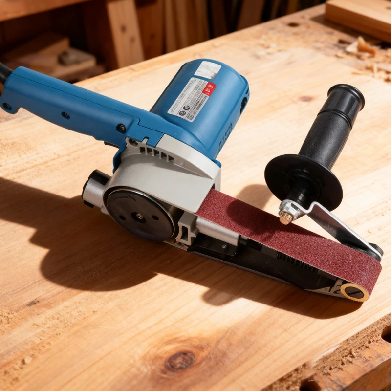 550W Multifunctional Belt Sander Polishing Machine 30*533mm Sandpaper Grinder DIY Knife Sharpener Metal Grinding Tool
550W Multifunctional Belt Sander Polishing Machine 30*533mm Sandpaper Grinder DIY Knife Sharpener Metal Grinding Tool