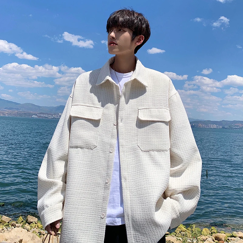 Мужская повседневная куртка в американском ретро-стиле, свободного кроя, в стиле стритстайл, рабочая одежда, модный бренд, молодежная, для весны и осени
Мужская повседневная куртка в американском ретро-стиле, свободного кроя, в стиле стритстайл, рабочая одежда, модный бренд, молодежная, для весны и осени