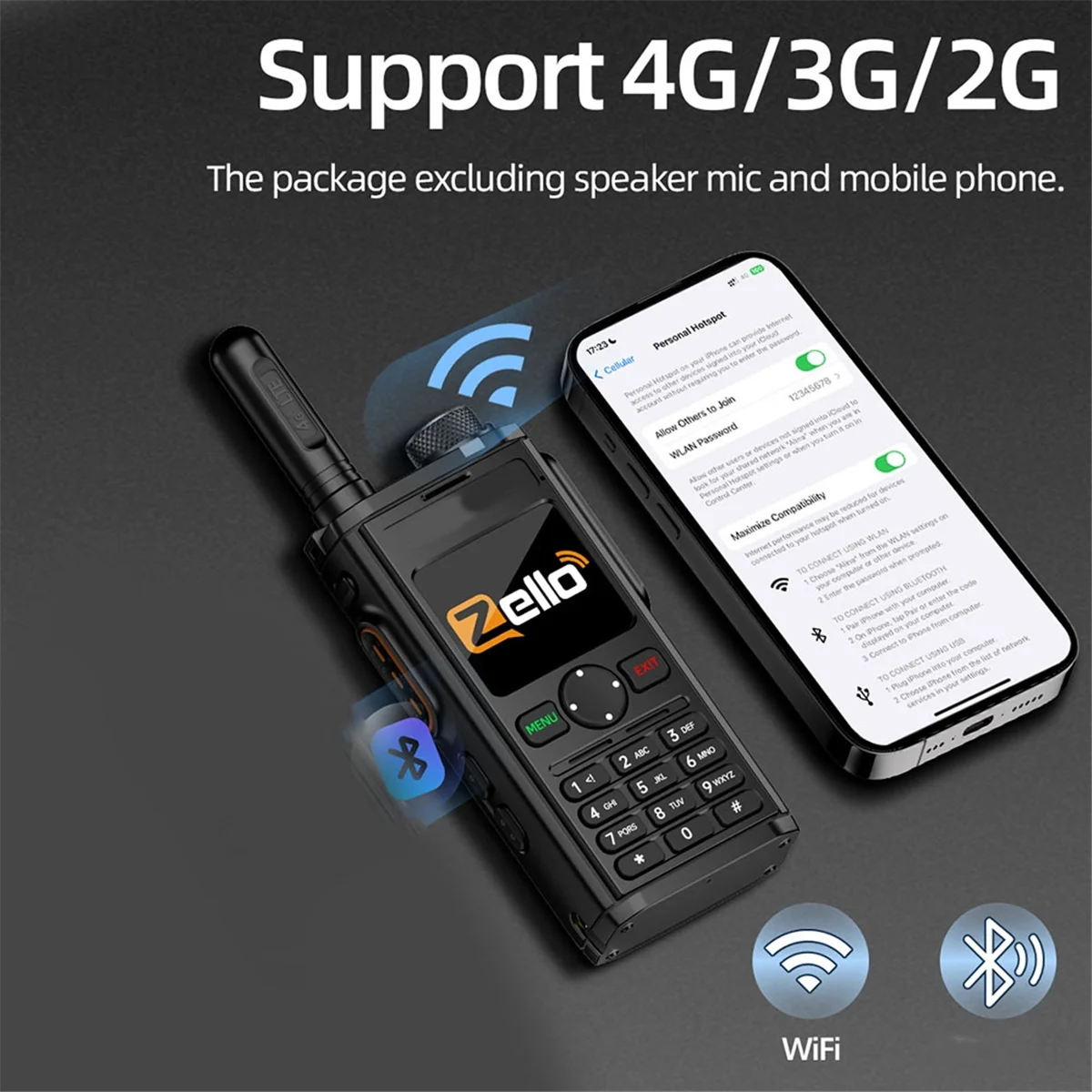 2025+GP-298 Network Walkie Talkie Global Radio Unlimited Distance for 4G SIM Android Bluetooth WIFI Radio US
2025+GP-298 Network Walkie Talkie Global Radio Unlimited Distance for 4G SIM Android Bluetooth WIFI Radio US