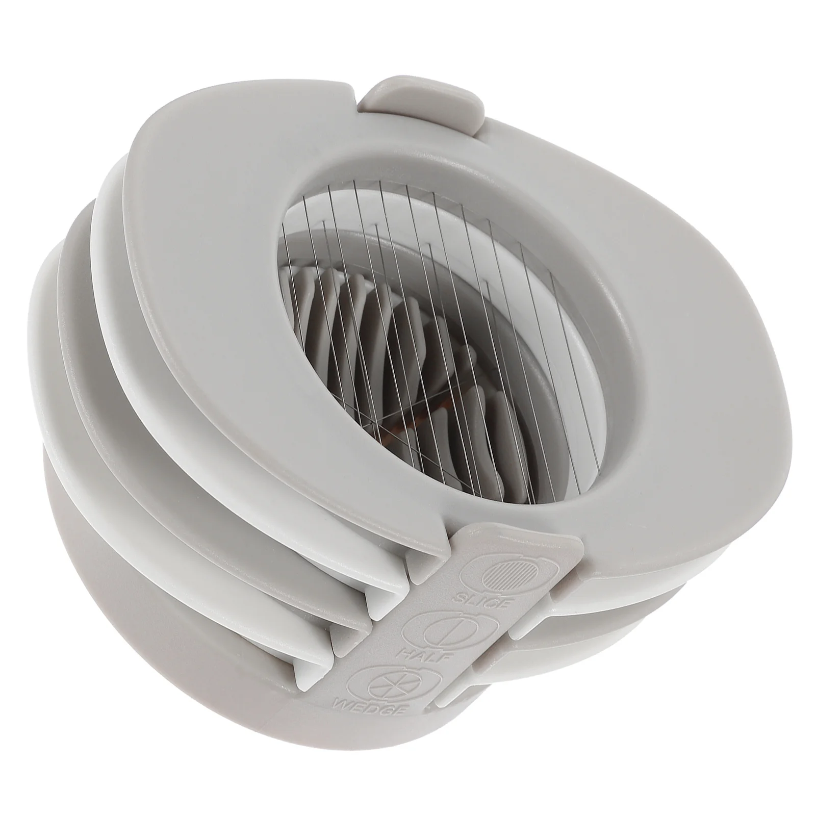 3-in-1 Egg Slicer Stainless Steel Cutter Safe to Use Easy Holder Fix Egg Stably Cut Fruits Vegetables
3-in-1 Egg Slicer Stainless Steel Cutter Safe to Use Easy Holder Fix Egg Stably Cut Fruits Vegetables