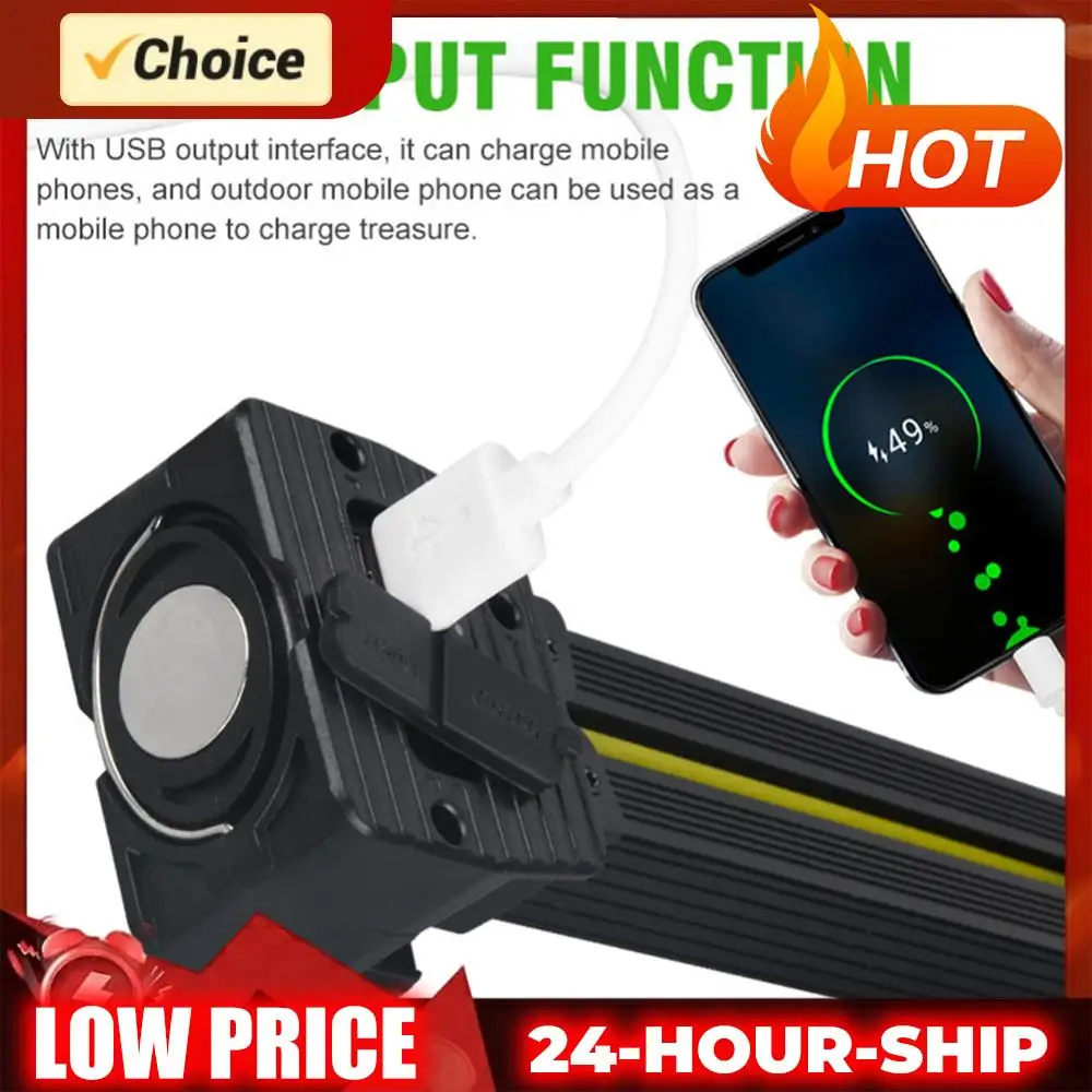 Gym Lamp for Posing Magnetic LED Flashlight USB Rechargeable Work Light Inspection Lamp with Hanging Hook
Gym Lamp for Posing Magnetic LED Flashlight USB Rechargeable Work Light Inspection Lamp with Hanging Hook