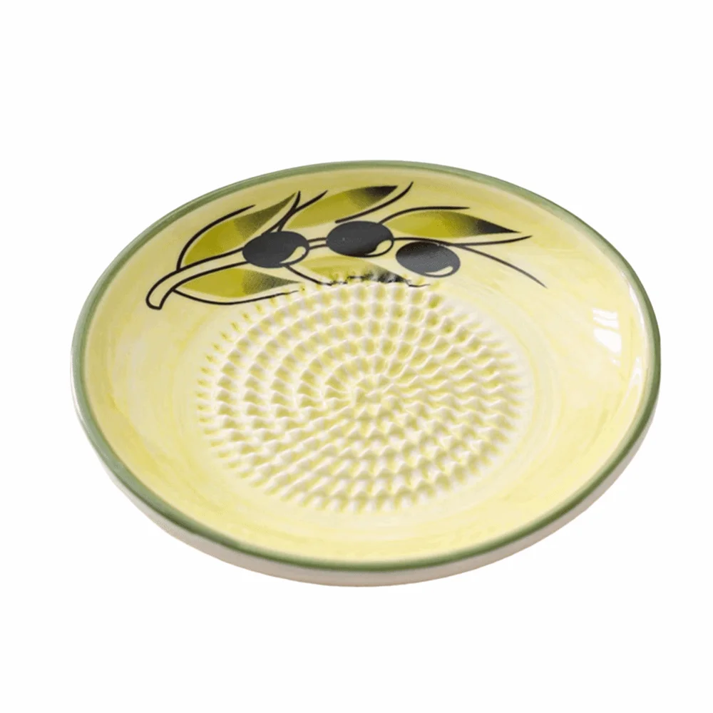 Ceramic Garlic Grater Plate Handcrafted 2-in-1 Tomato Grater Dish Easy Clean Non-Slip Garlic Ginger Masher Kitchen Cooking
Ceramic Garlic Grater Plate Handcrafted 2-in-1 Tomato Grater Dish Easy Clean Non-Slip Garlic Ginger Masher Kitchen Cooking