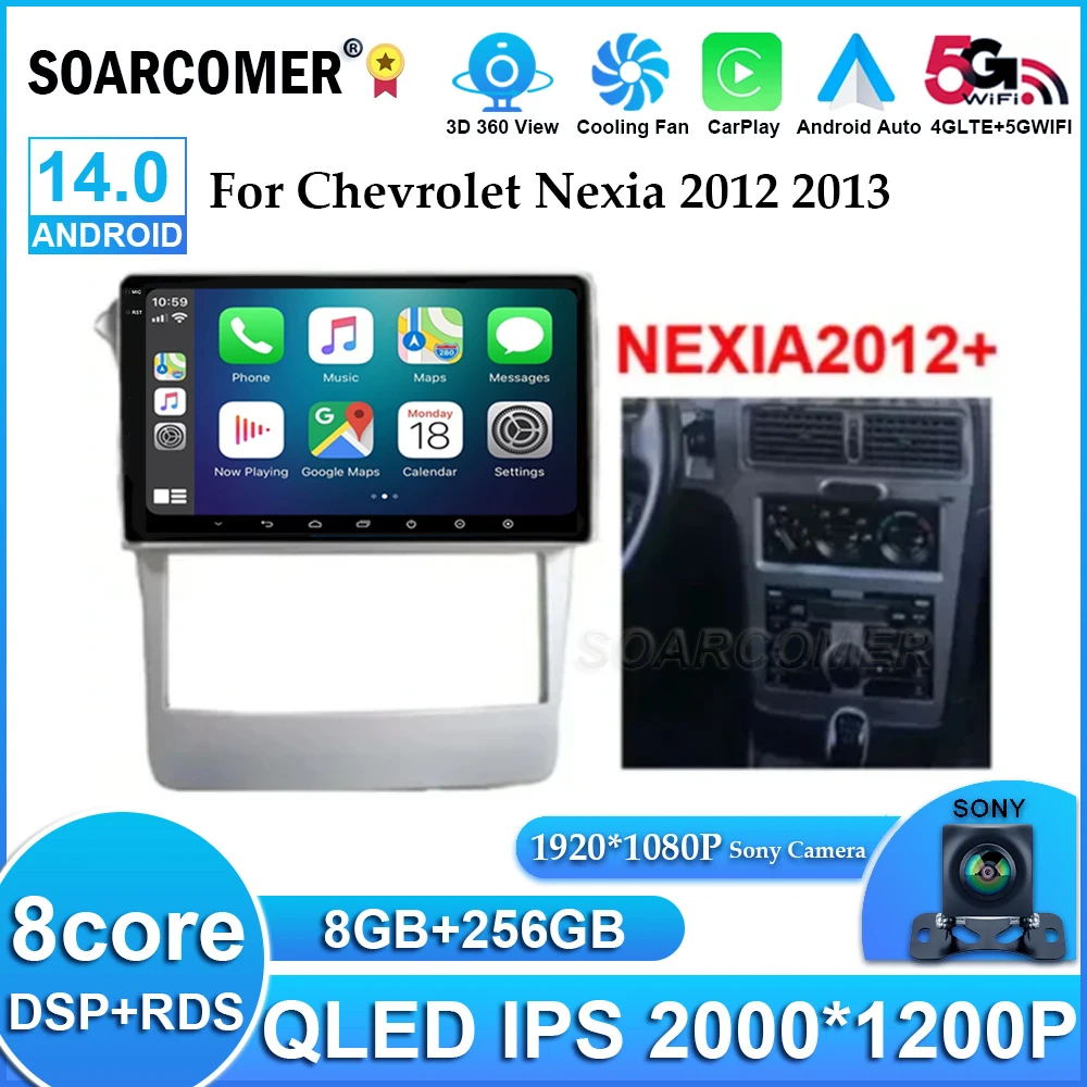 For Chevrolet Nexia 2013 2012 Android 14 Auto Car Stereo Oled Sreen Bluetooth USB Radio Video Multimedia Player Carplay GPS Navi
For Chevrolet Nexia 2013 2012 Android 14 Auto Car Stereo Oled Sreen Bluetooth USB Radio Video Multimedia Player Carplay GPS Navi