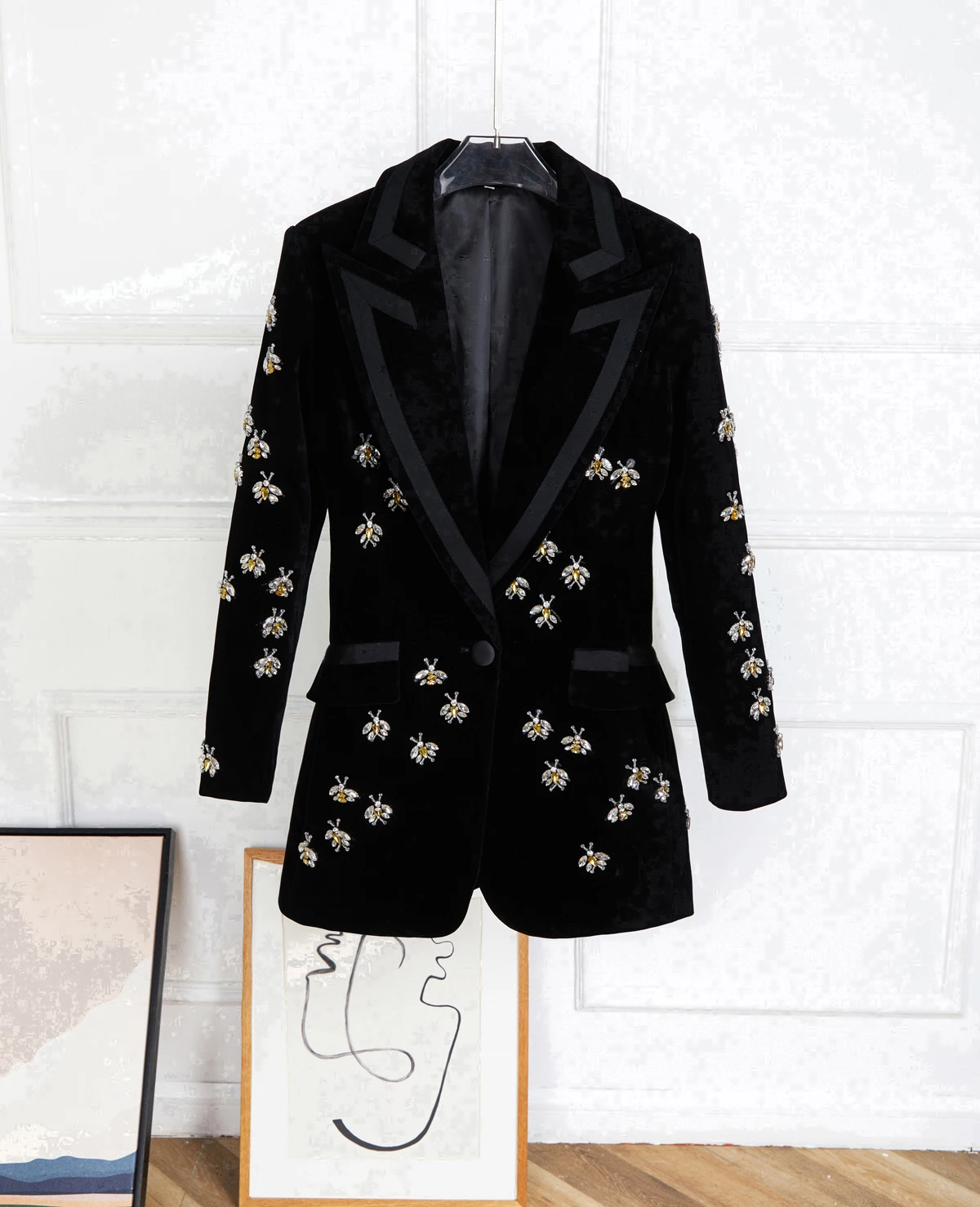 2022 Europe and America Autumn and Winter New Fashion Temperament Commuter Top Beaded Heavy Industry Long Suit Coat Women
2022 Europe and America Autumn and Winter New Fashion Temperament Commuter Top Beaded Heavy Industry Long Suit Coat Women