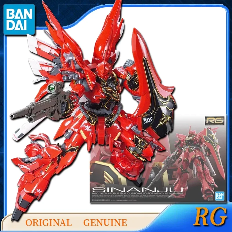 Bandai Original Genuine GUNDAM RG SINANJU Anime Action Figures Toys for Boys Girls Kids Gift Collectible Model Ornaments
Bandai Original Genuine GUNDAM RG SINANJU Anime Action Figures Toys for Boys Girls Kids Gift Collectible Model Ornaments