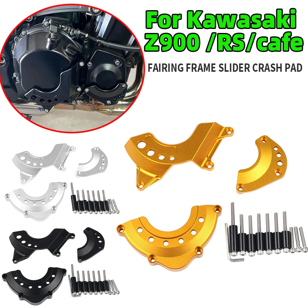 For Kawasaki Z900RS Cafe Z 900RS Z900 RS Z 900 RS Accessories Engine Case Guard Cover Clutch Protector Frame Slider Crash Pad
For Kawasaki Z900RS Cafe Z 900RS Z900 RS Z 900 RS Accessories Engine Case Guard Cover Clutch Protector Frame Slider Crash Pad