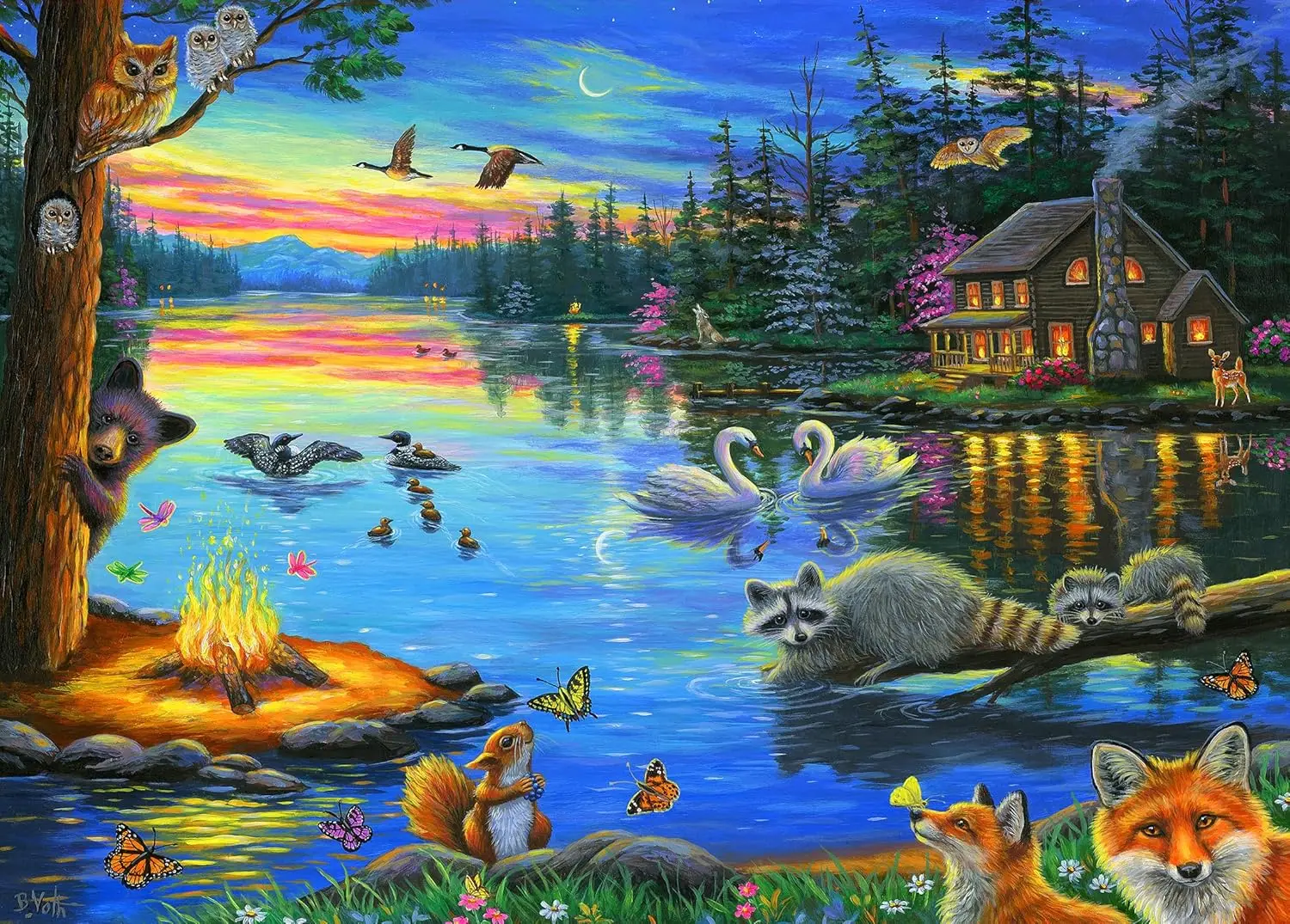 Вечерние пазлы Lakeside, деревянные пазлы, 120/300/500/1000 шт., уникальные развивающие игрушки для взрослых/детей, подарки на день рождения
Вечерние пазлы Lakeside, деревянные пазлы, 120/300/500/1000 шт., уникальные развивающие игрушки для взрослых/детей, подарки на день рождения
