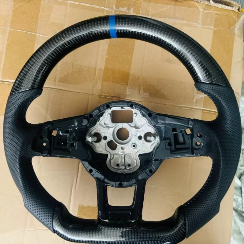 Steering Wheel Carbon Fiber For Volkswagen VW Golf MK7 7.5 GTI GTD GTE R 2013-2020 Polo GTI Tiguan Passat DSG Steering Wheel
Steering Wheel Carbon Fiber For Volkswagen VW Golf MK7 7.5 GTI GTD GTE R 2013-2020 Polo GTI Tiguan Passat DSG Steering Wheel