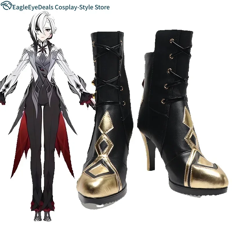 GenshinImpact Arlecchino Otets Cosplay Boots Custom-Made High-Heeled Anime Cosplay Shoes for Arlecchino rom Genshin Impact
GenshinImpact Arlecchino Otets Cosplay Boots Custom-Made High-Heeled Anime Cosplay Shoes for Arlecchino rom Genshin Impact