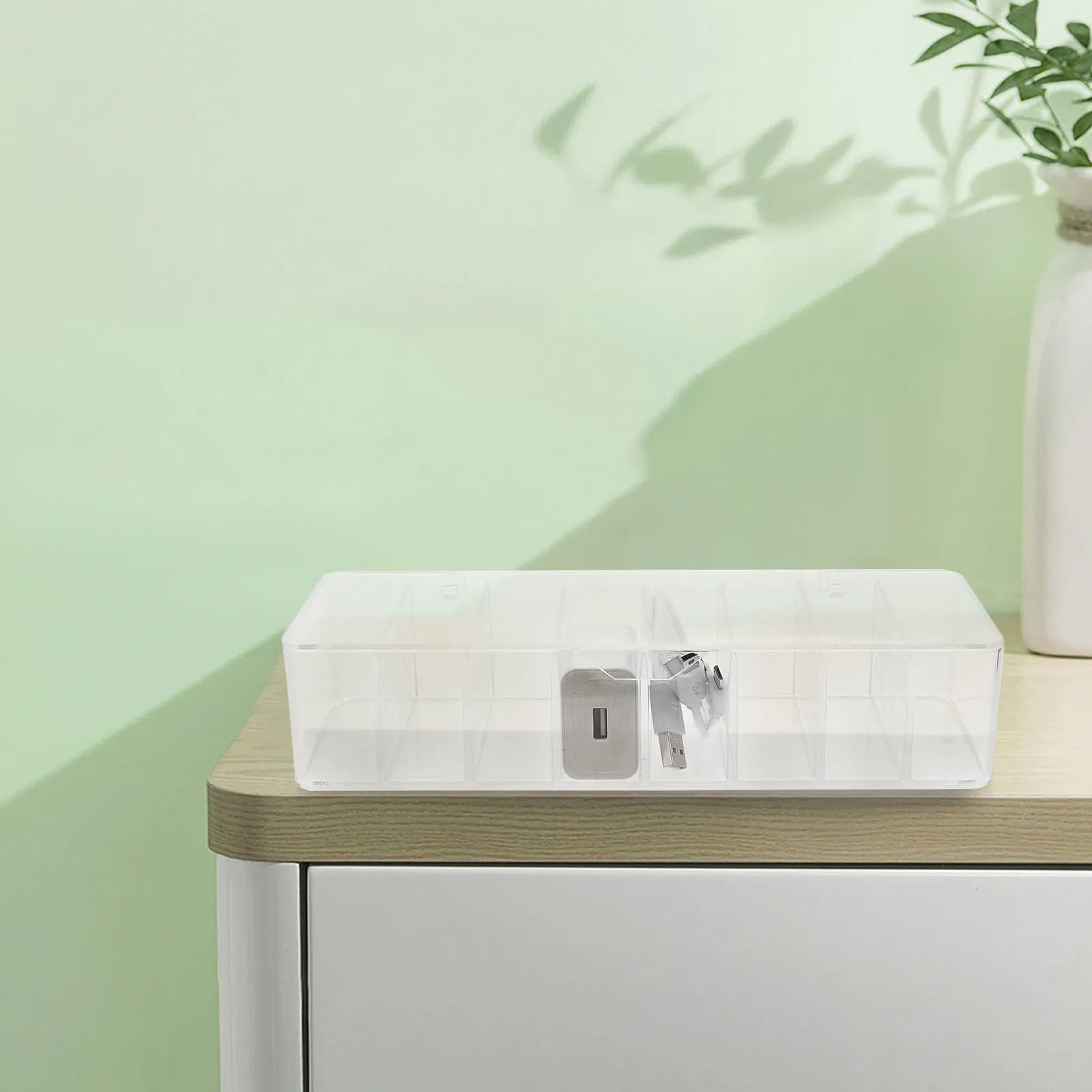 Коробка-органайзер для проводов с несколькими отделениями: решение для аккуратного хранения кабелей в кабинете, офисе или гостиной
Коробка-органайзер для проводов с несколькими отделениями: решение для аккуратного хранения кабелей в кабинете, офисе или гостиной