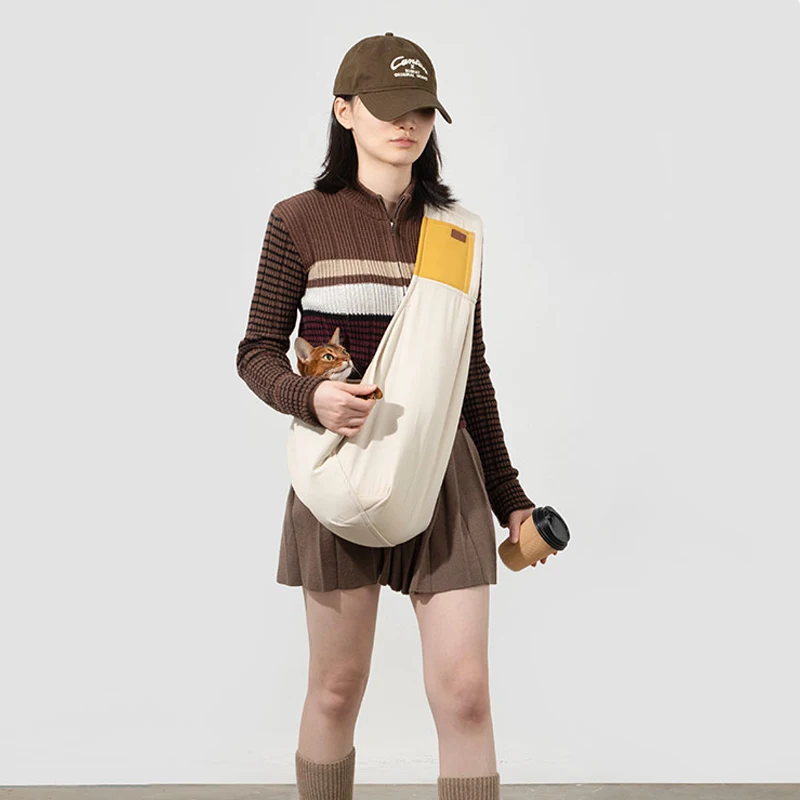 Dog Carrier Sling Reversible Puppy Carrier Purse with Storage Pocket Hand-Free Dog Sling Carrier for Carry Small Dogs and Cat
Dog Carrier Sling Reversible Puppy Carrier Purse with Storage Pocket Hand-Free Dog Sling Carrier for Carry Small Dogs and Cat