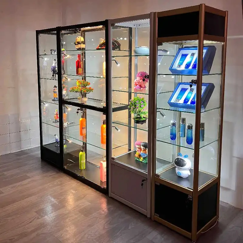 custom.High Quality Full LED Light Aluminum Frame Jewelry Showcases Display Show Cabinet Retail Store Glass Show
custom.High Quality Full LED Light Aluminum Frame Jewelry Showcases Display Show Cabinet Retail Store Glass Show