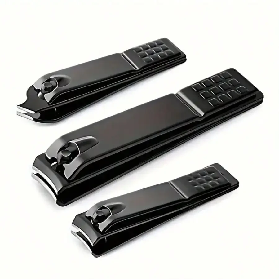 3pcs Set Matte Black Stainless Steel Nail Clippers - For Fingernails, Toenails And Ingrown Nails - Heavy Duty Nail Clippers, Manicure Tools, Pedicure Accessories, Suitable For Men And Women - Precision Design
3pcs Set Matte Black Stainless Steel Nail Clippers - For Fingernails, Toenails And Ingrown Nails - Heavy Duty Nail Clippers, Manicure Tools, Pedicure Accessories, Suitable For Men And Women - Precision Design