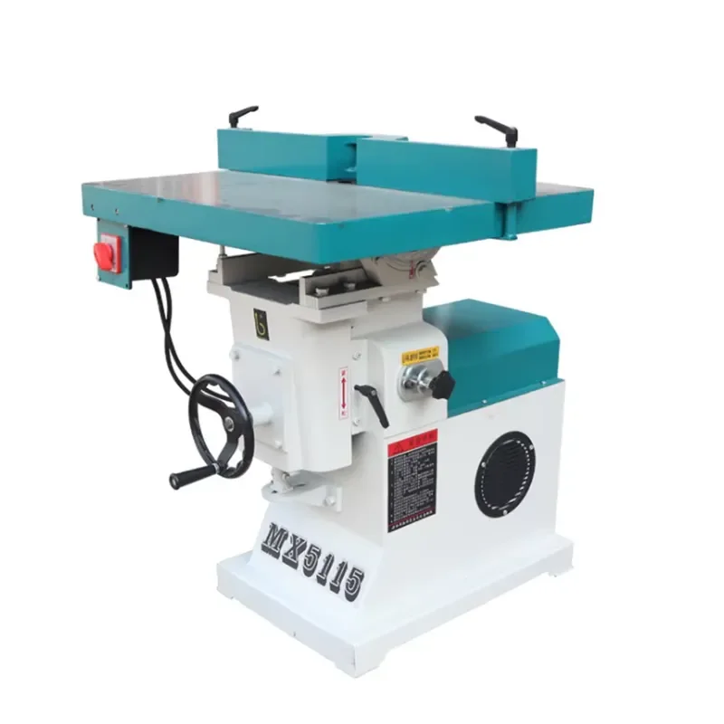 MX5115 Vertical High-Speed Woodworking Milling Router Machine Spindle Moulder Wood Shaper with Core Motor Component
MX5115 Vertical High-Speed Woodworking Milling Router Machine Spindle Moulder Wood Shaper with Core Motor Component