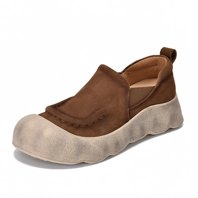 AIYUQI Women's Loafers Retro 2025 New Non-Slip Slip-On Women Shoes Genuine Leather Large Size Comfortable Boat Shoes Female
AIYUQI Women's Loafers Retro 2025 New Non-Slip Slip-On Women Shoes Genuine Leather Large Size Comfortable Boat Shoes Female