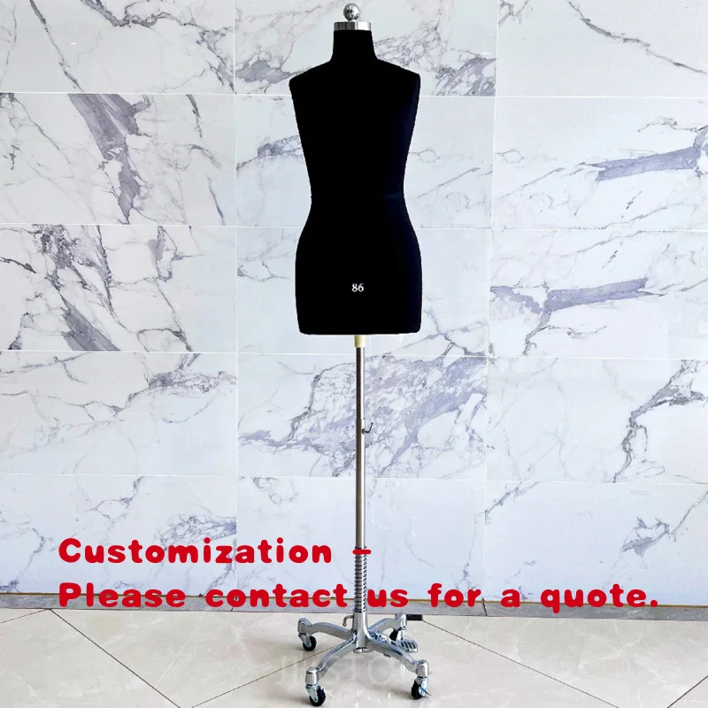 Манекен-торс женский регулируемый для демонстрации одежды, стоячий, для витрин
Манекен-торс женский регулируемый для демонстрации одежды, стоячий, для витрин