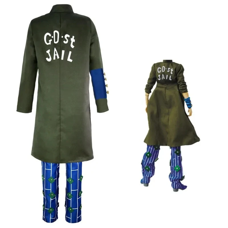 Jolyneeee Stone Ocean Role Play Green Vest Shorts Set High Accuracy Cosplay Halloween Anime Character Co yy:89
Jolyneeee Stone Ocean Role Play Green Vest Shorts Set High Accuracy Cosplay Halloween Anime Character Co yy:89