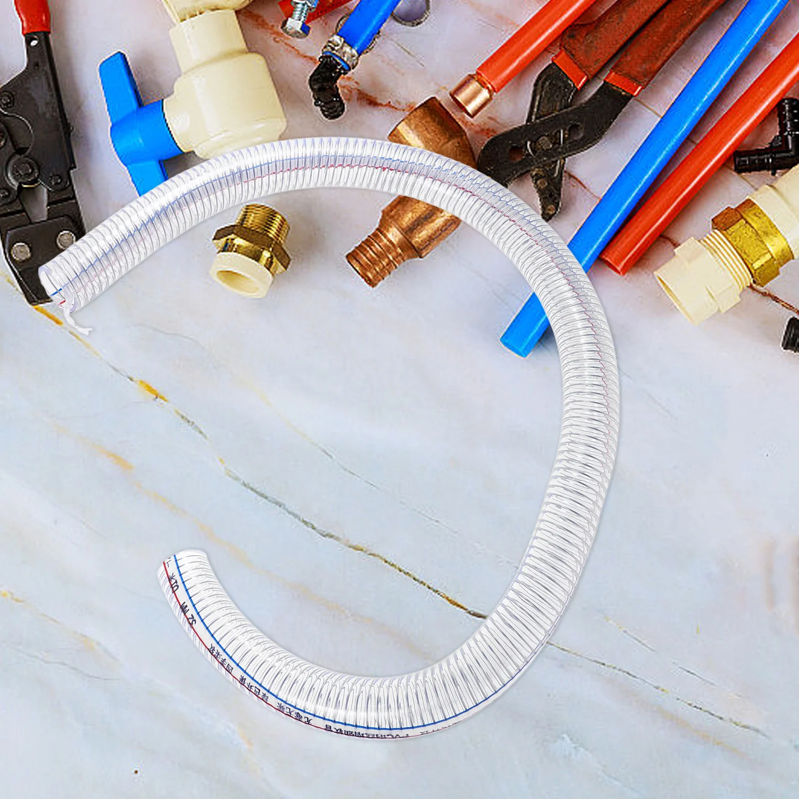 PVC Steel Wire Hose Spiral Flexible Heavy Duty Water Pump Tubing Industrial Oil Conveying Tube Water Drain Hose
PVC Steel Wire Hose Spiral Flexible Heavy Duty Water Pump Tubing Industrial Oil Conveying Tube Water Drain Hose