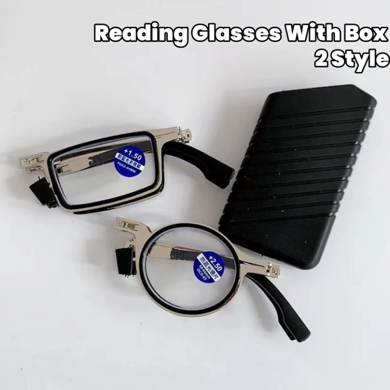 Retro Ultra Light Folding Presbyopia Glasses High-definition Portable Fashion Reading Glasses Anti Blue Light Far Sight Glasses
Retro Ultra Light Folding Presbyopia Glasses High-definition Portable Fashion Reading Glasses Anti Blue Light Far Sight Glasses
