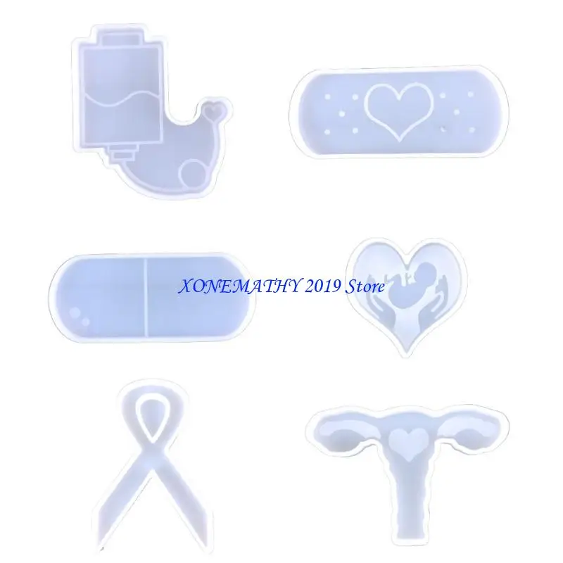F42F Nurse Theme Badge Reel Resin Mold Heart Silicone Mold Pendant Charms Mold Jewelry Casting Mold Keychain Silicone Mold
F42F Nurse Theme Badge Reel Resin Mold Heart Silicone Mold Pendant Charms Mold Jewelry Casting Mold Keychain Silicone Mold
