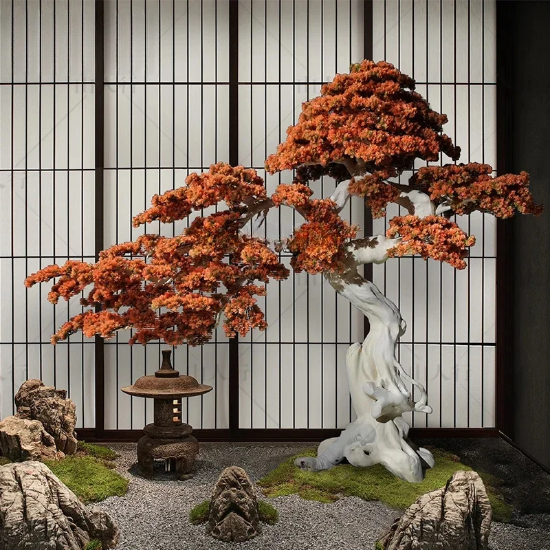 Simulated welcome pine beauty pine modeling tree new Chinese landscaping fake pine interior ornament
Simulated welcome pine beauty pine modeling tree new Chinese landscaping fake pine interior ornament