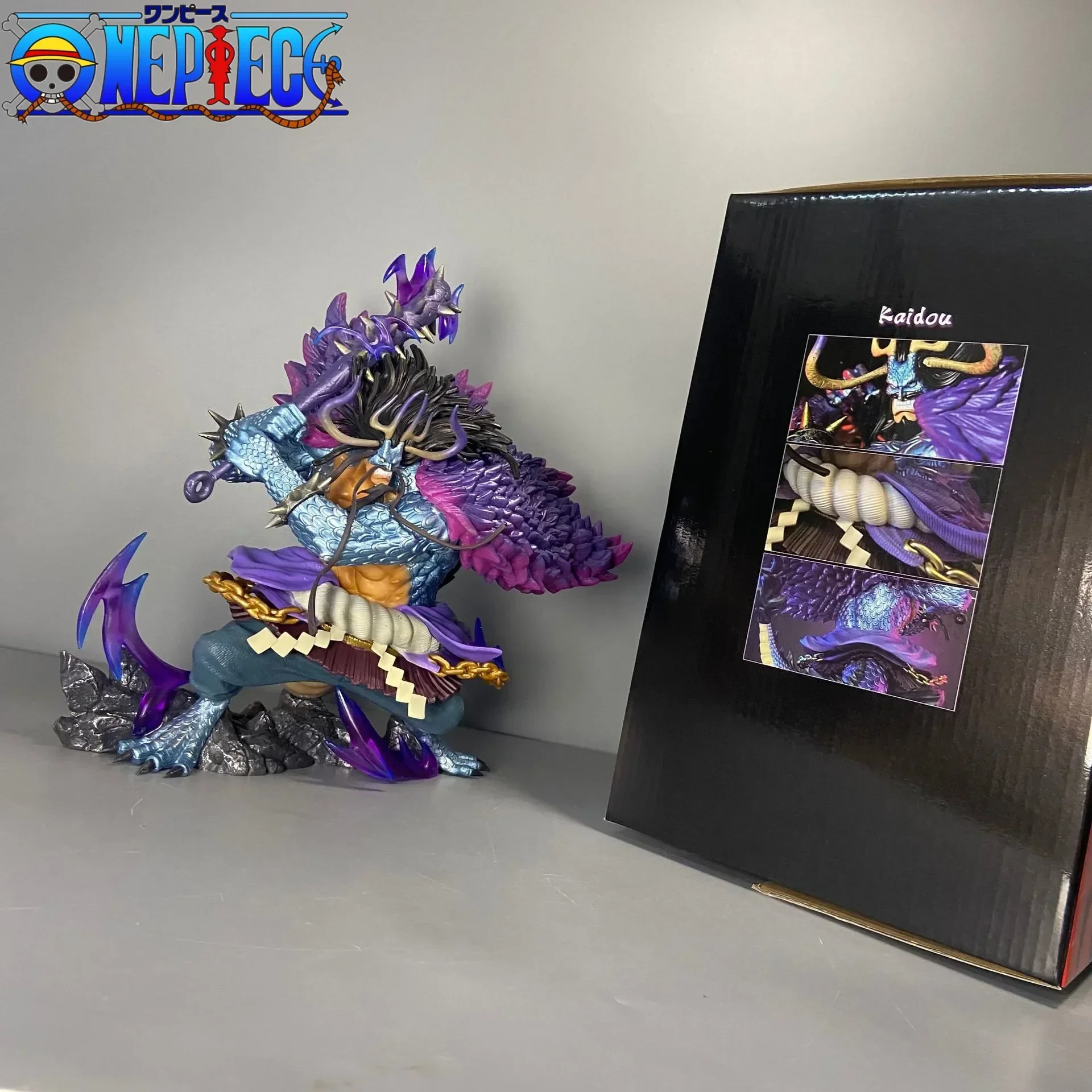27cm One Piece LX Kaido Four Emperors Figures Dragon Kaido Action Figure PVC Model Collection Anime Figurine Statue Toys Gifts
27cm One Piece LX Kaido Four Emperors Figures Dragon Kaido Action Figure PVC Model Collection Anime Figurine Statue Toys Gifts