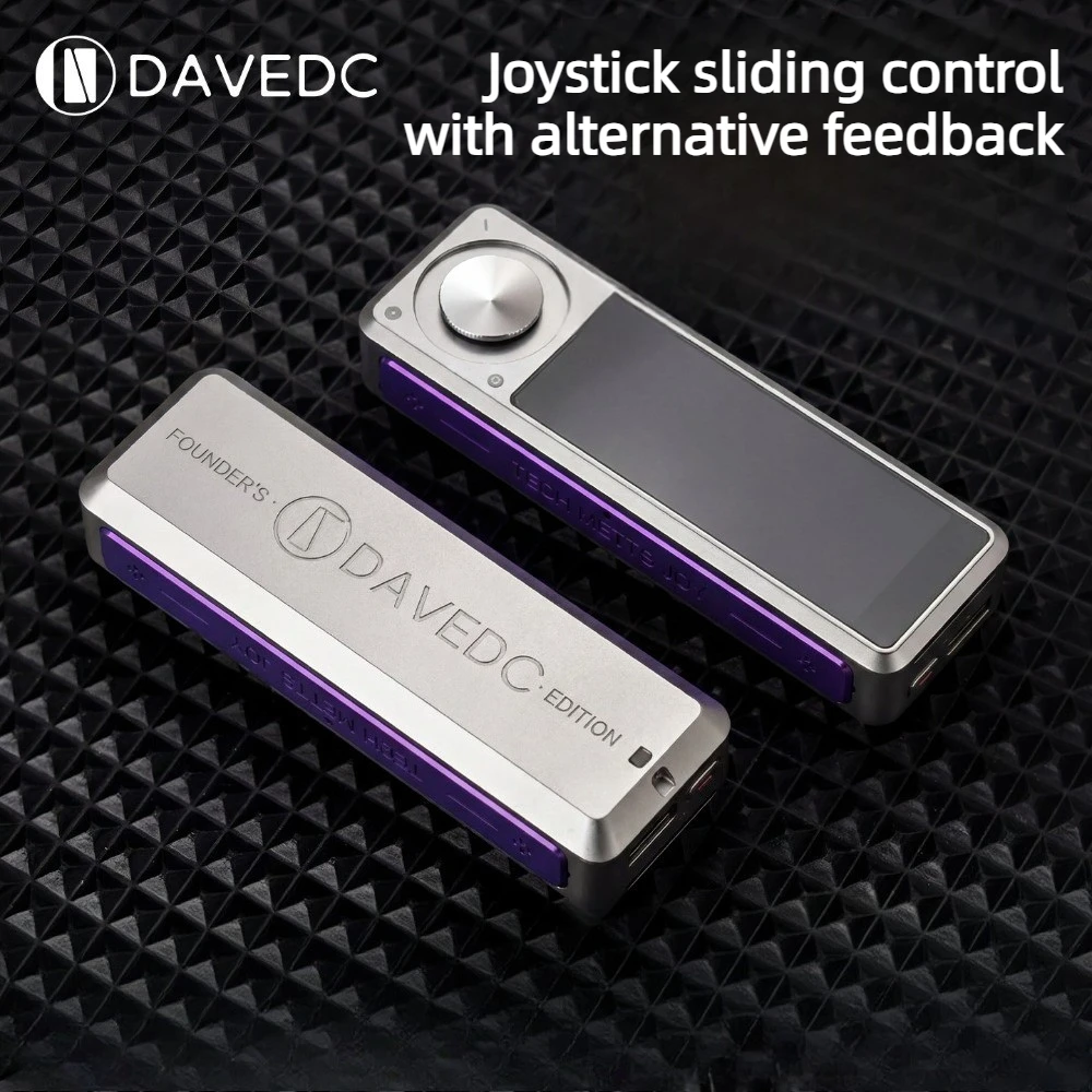 DAVEDC DAV01 Electronic Joystick Mode Metal Fingertip Card Pushing Decompression Toy
DAVEDC DAV01 Electronic Joystick Mode Metal Fingertip Card Pushing Decompression Toy