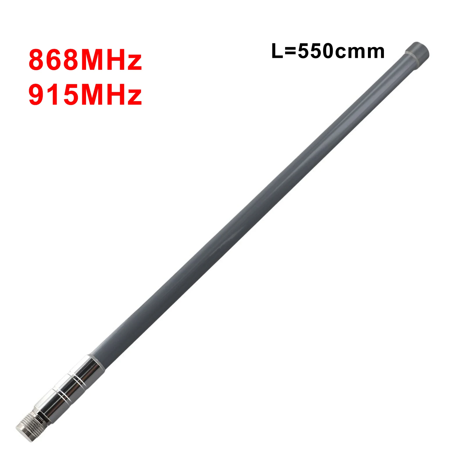 For Environmental Monitoring For LORA Antenna Fiberglass Antenna 12dBi 550mm Copper Core Wire Type N Male For LORA
For Environmental Monitoring For LORA Antenna Fiberglass Antenna 12dBi 550mm Copper Core Wire Type N Male For LORA