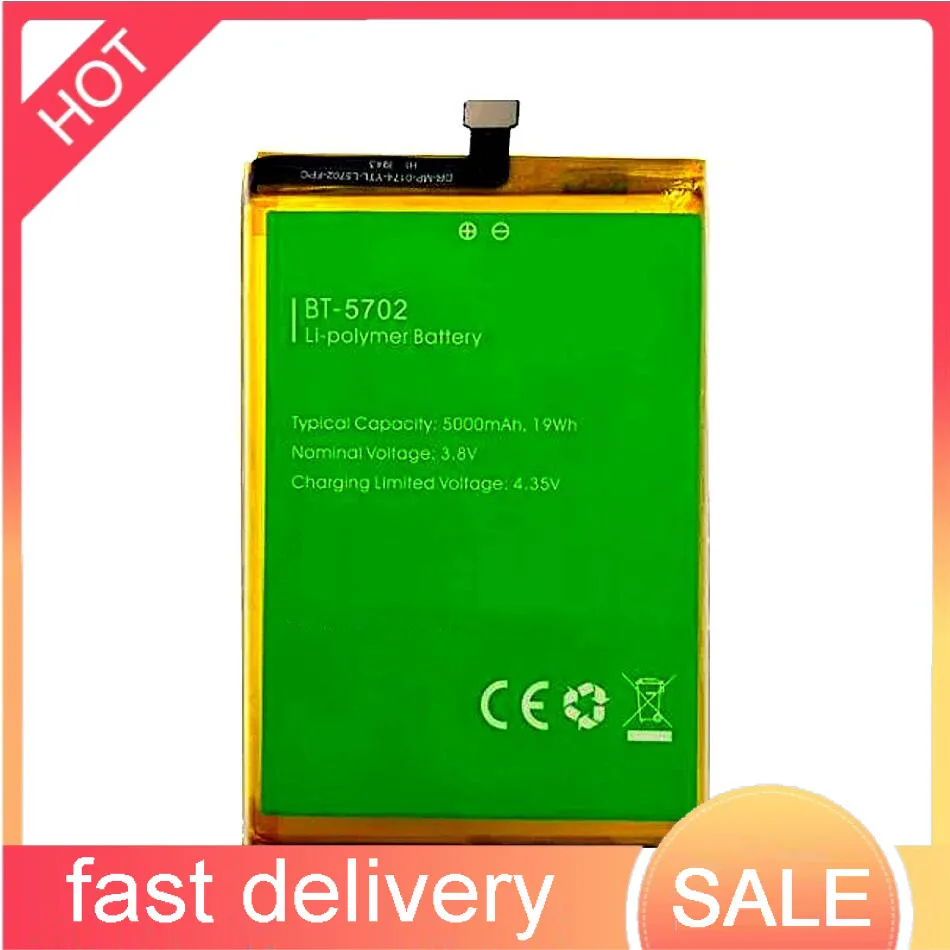 Аккумулятор мобильного телефона для Leagoo Xrover BT-5702 BT5702, высокая емкость 5000 мАч
Аккумулятор мобильного телефона для Leagoo Xrover BT-5702 BT5702, высокая емкость 5000 мАч