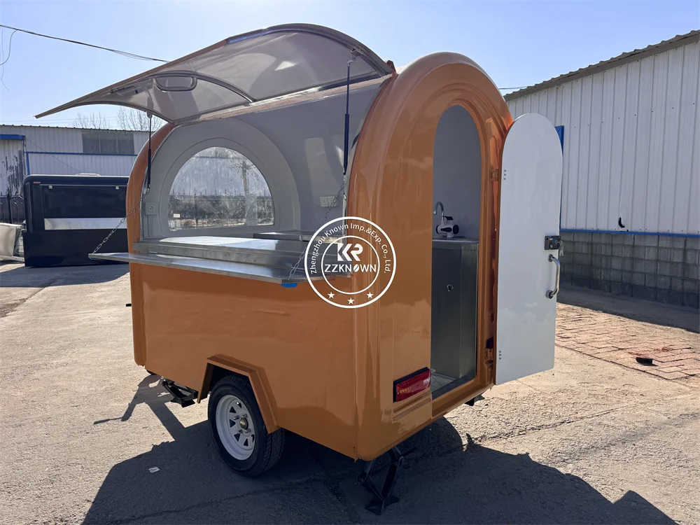 CE Certification Food Truck Customized Coler Logo Catering Trailer Fully Equipped Street Food Trailer Ice Cream Cart
CE Certification Food Truck Customized Coler Logo Catering Trailer Fully Equipped Street Food Trailer Ice Cream Cart